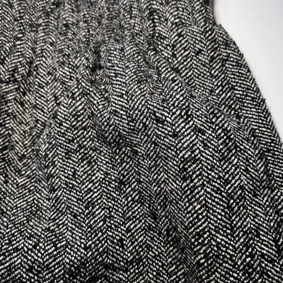 J. CREW FACTORY Wool Blend Herringbone Elastic Waist Sidewalk Skirt Size 2 - Picture 14 of 15